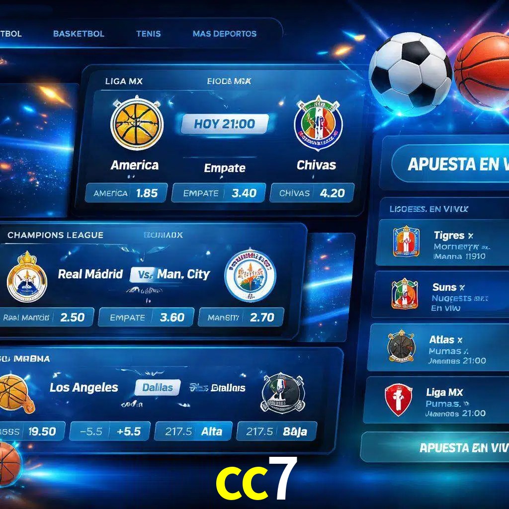 Mercados de apuestas deportivas cc7 para jugadores en México