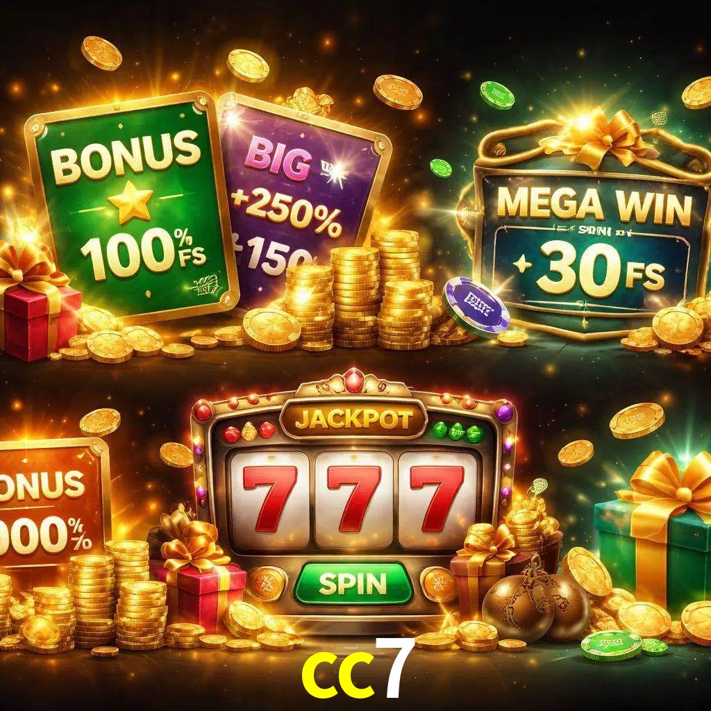 Tipos de bonos cc7 incluyendo recompensas de bienvenida y promociones continuas