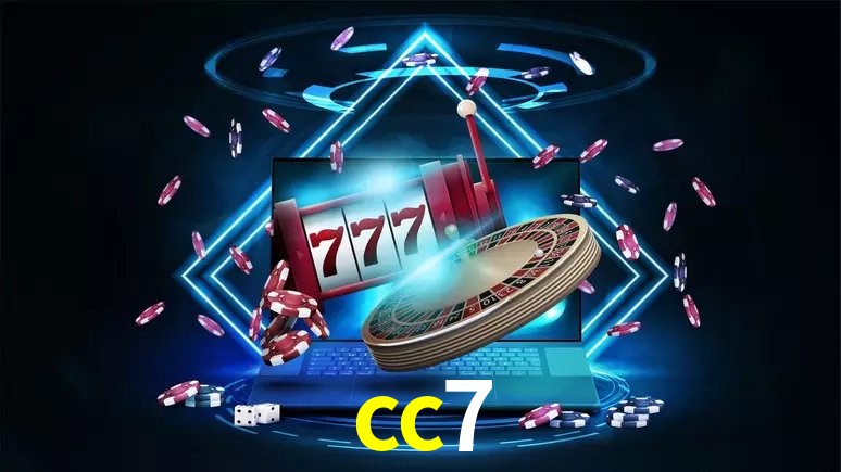 Escena dinámica inspirada en casino con iluminación cc7, cartas, fichas e íconos de juegos digitales en un espacio moderno de juegos.